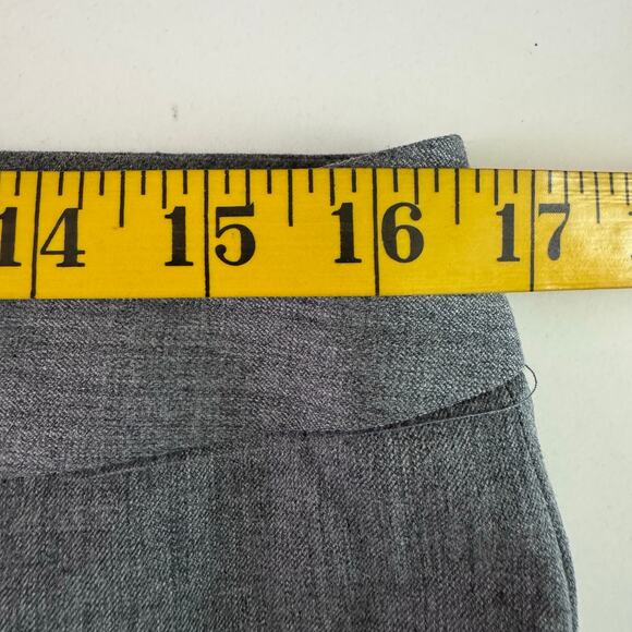 LAFAYETTE 148 Slacks Size 8 Flat Front Straight Leg Lightweight Wool Classic - Picture 11 of 13